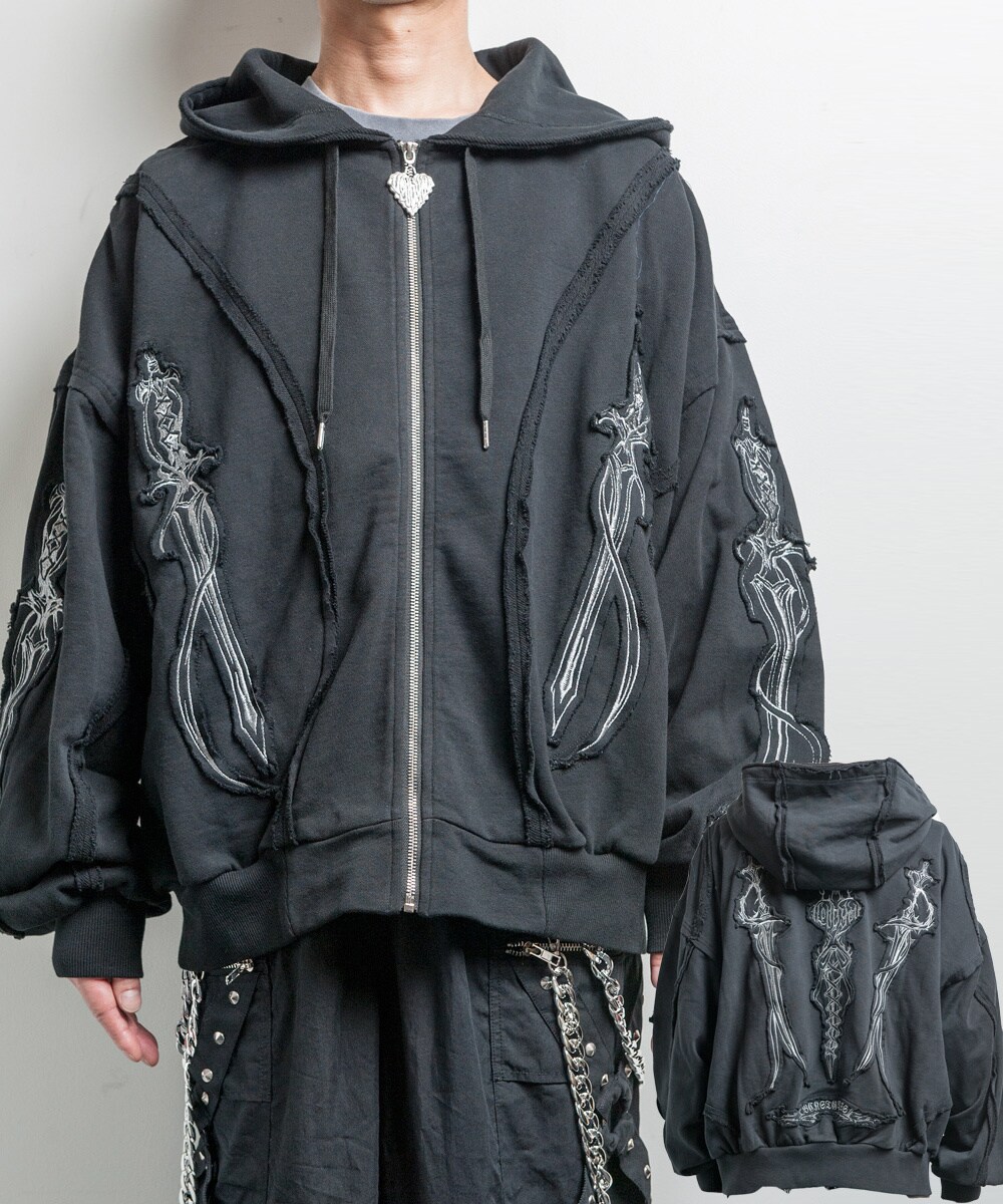 TRIPLE DAGGER HOODIE(ȥץ  աǥ)ӥå륨å åץáХåơѥbackstagepass