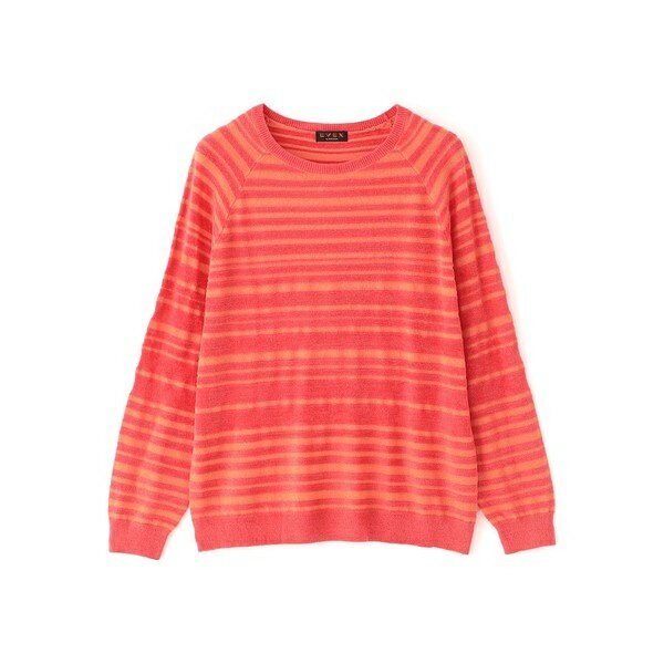 【カタログ掲載】【ウォッシャブル】モールボーダーニットプルオーバー／エヴェックス バイ クリツィア..