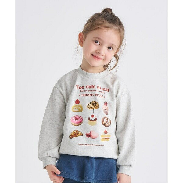 GIRLS転写モチーフトレーナー／アプレ レ クール（apres les cours）のサムネイル