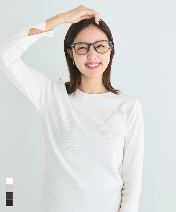 リブクルーネックTシャツ 全4色／コカ（coca）のサムネイル