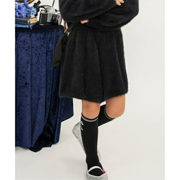 シャギーニットフレアパンツ ショート丈／ブリーズ（BREEZE）のサムネイル