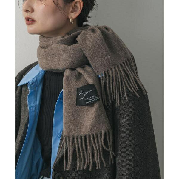 カシミヤミックスウールストール／センスオブプレイスバイアーバンリサーチ（SENSE OF PLACE）