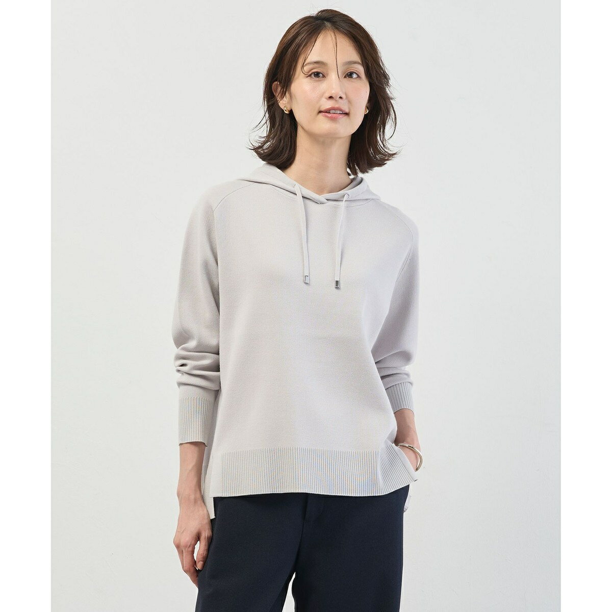 Smooth ニット パーカー／Jプレス（J.PRESS）