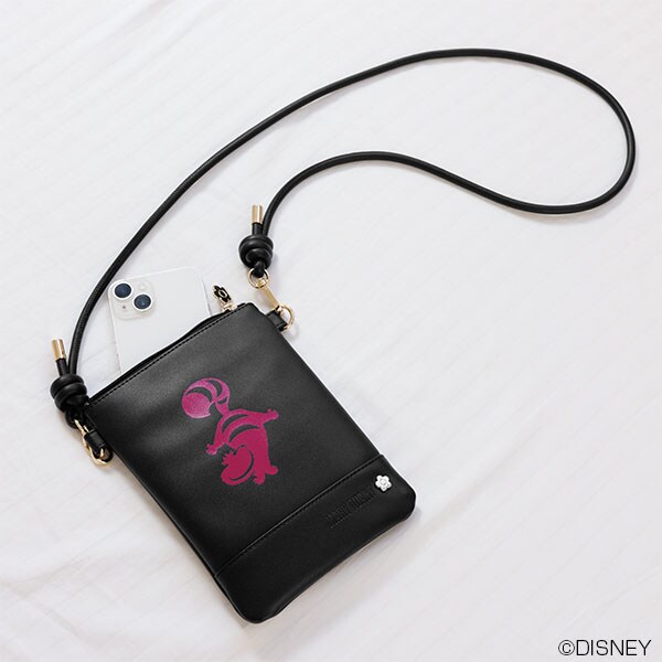 チェシャ猫デザイン サコッシュ／マリークワント（MARY QUANT）