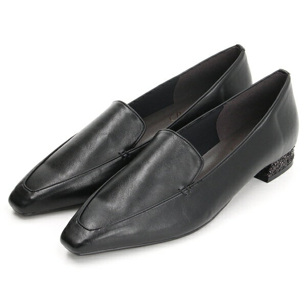 【25秋冬新作】ポインテッドトゥ ローファーパンプス／ベティクラブ（BETTYCLUB）