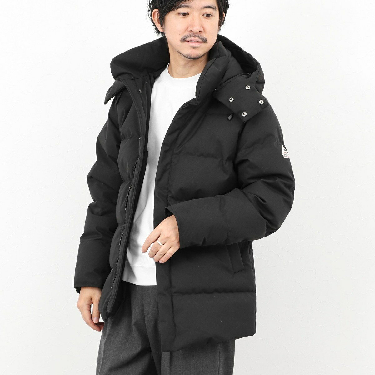 PYRENEX ブラック ダウンジャケット　ケネス PYRENEX ピレネックス KENNETH ダウンジャケット ブラック Pyrenex