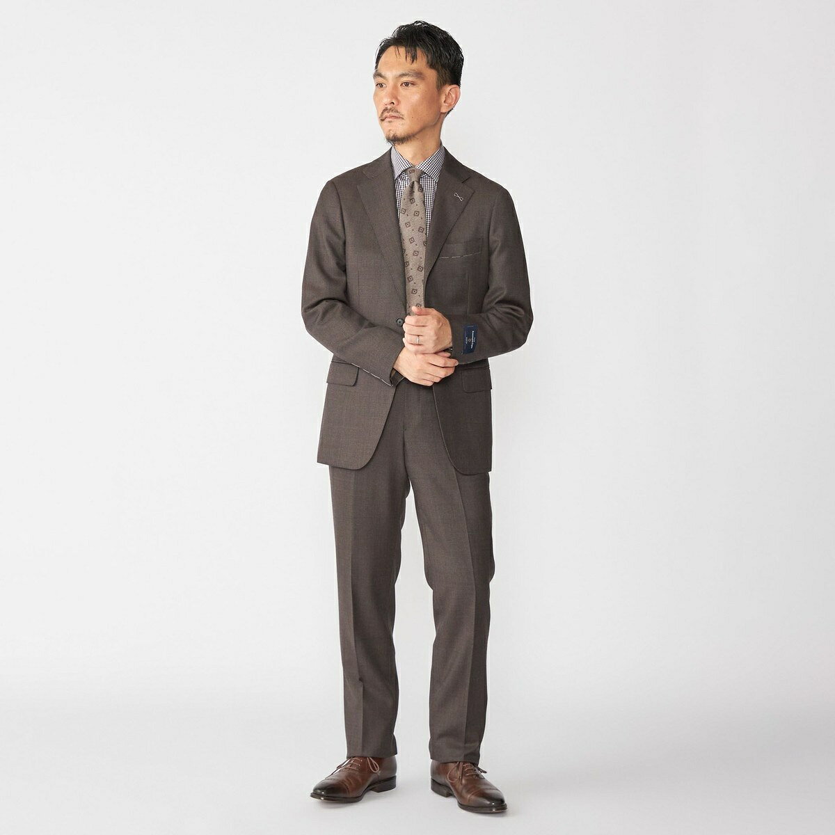 SHIPS: Ermenegild Zegna ELECTA バーズアイ スーツ／シップス（SHIPS）