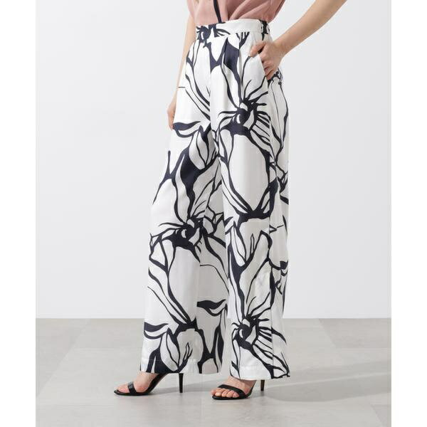 アートフラワープリントパンツ／ピンキー＆ダイアン（PINKY＆DIANNE）