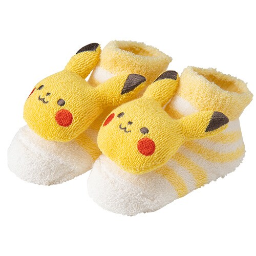 モンポケ ピカチュウパイルソックス／犬印マタニティ＆ベビー（inujirushimaternity＆baby）