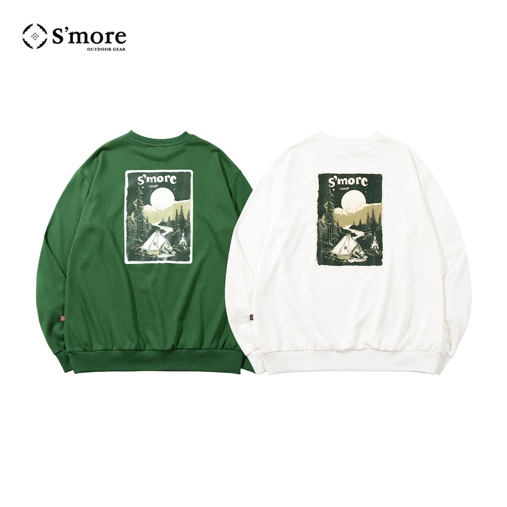 ソロキャンプの熊プリントスウェット／スモア（S'more） 0101marui-13071684 丸井(マルイ)楽天市場店 パッケージ画像