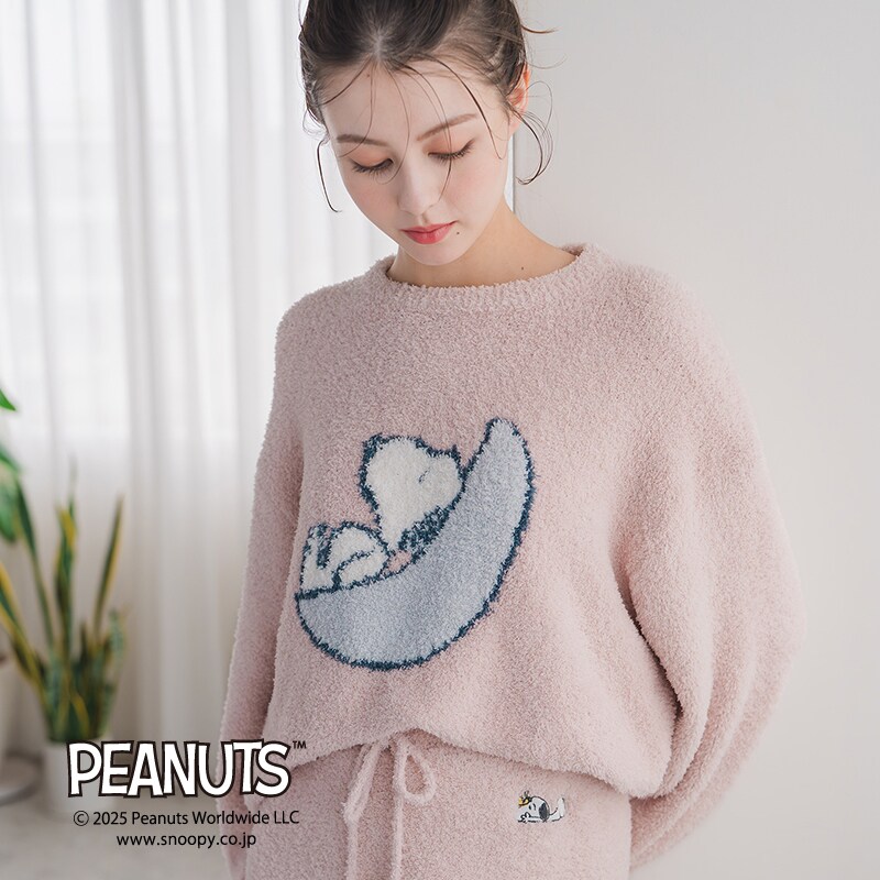 2025秋冬新作 PEANUTSデザインルームウェアトップス／ミッシュマッシュ（MISCH MASCH）