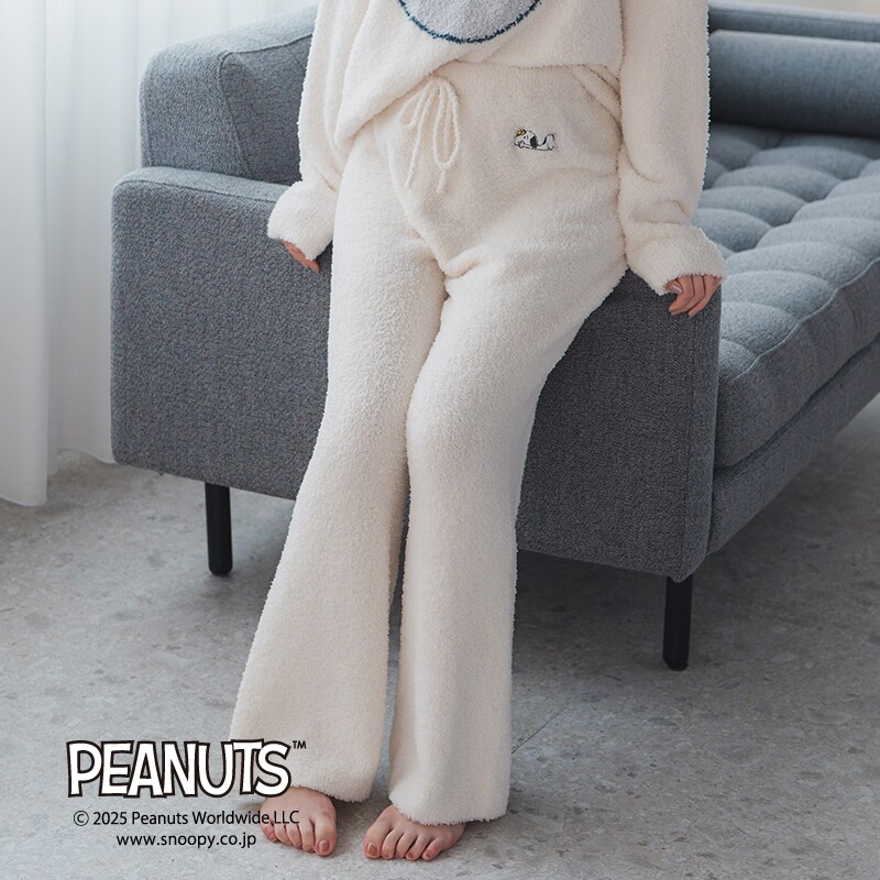 2025秋冬新作 PEANUTSデザインルームウェアパンツ／ミッシュマッシュ（MISCH MASCH）
