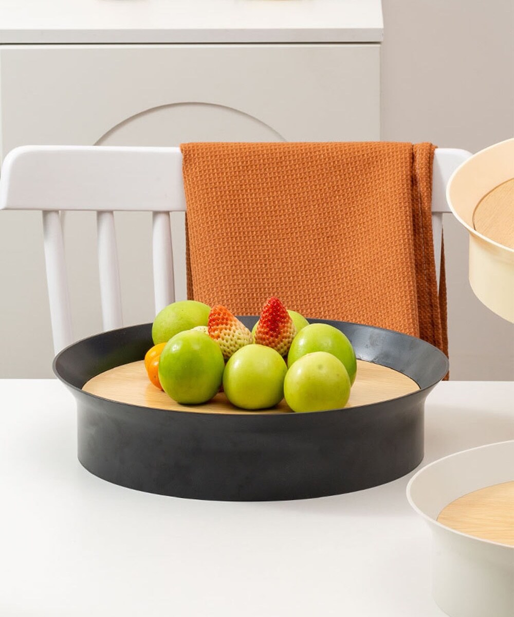 卓上 円形 収納トレイ／アイモハ（aimoha）