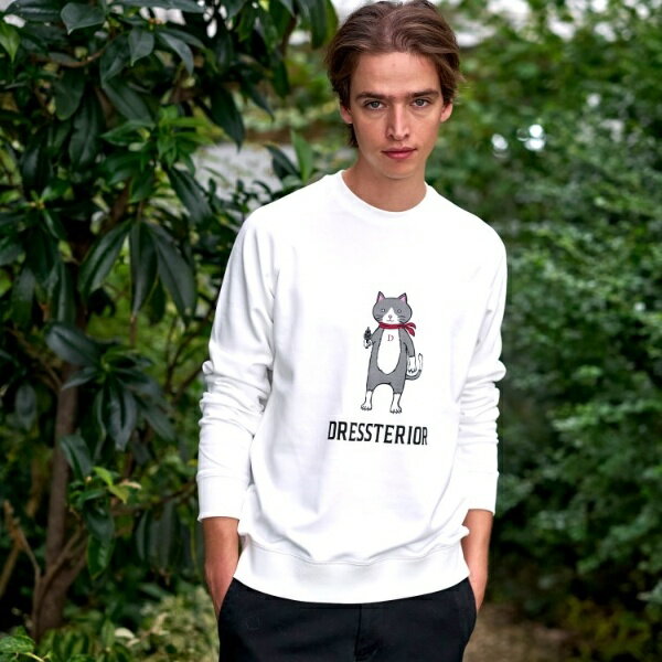 【大阪ルクア＆EC限定】キャット裏毛スウェット／ドレステリア（DRESSTERIOR）