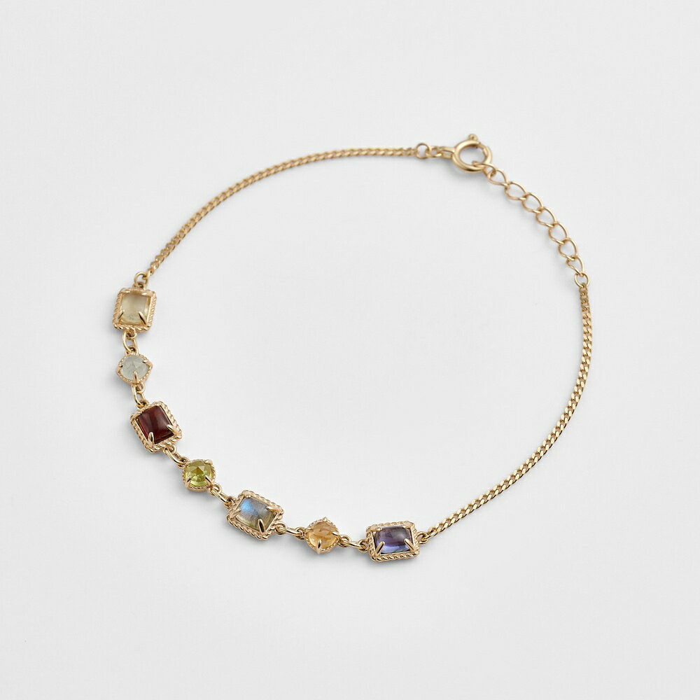 K10マルチストーンブレスレット／アガット（agete）