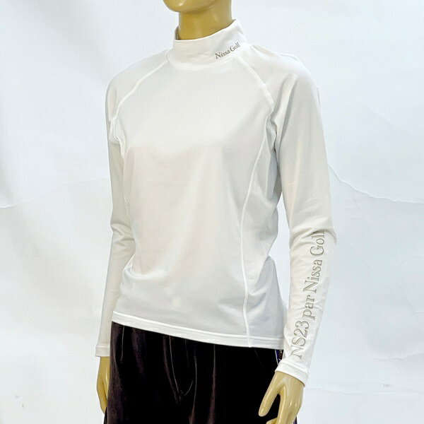 【レディース】アドエルムコンプレッションモックネックインナー／エヌエス23・パー・ニッサゴルフ （NS23 par Nissa Golf）