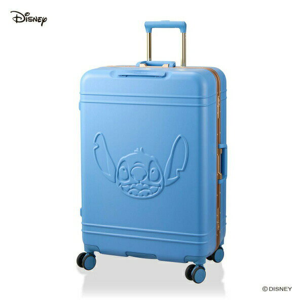 ディズニー スティッチ グリップマスタースーツケース (フレームタイプ) Disney／パーフェクト・ワールド・トーキョー（Perfect World Tokyo）