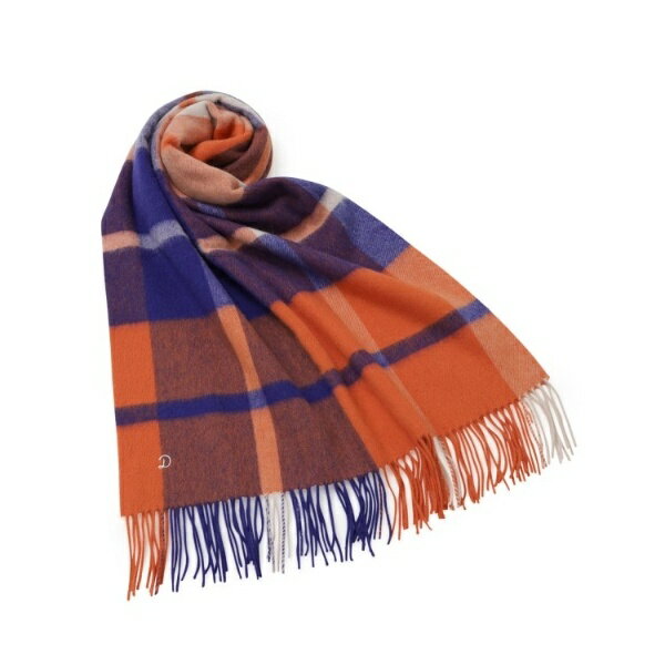 ウールブレンドチェックストール／ドレステリア（DRESSTERIOR）