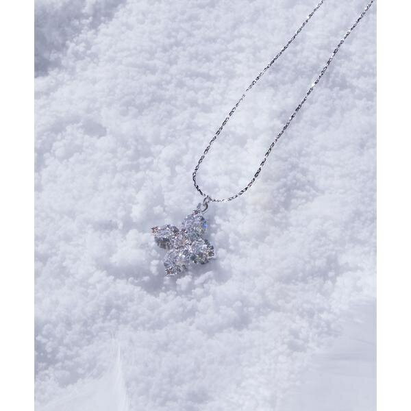 Cubic 大粒クローバーネックレス／ジル バイ ジル スチュアート（JILL by JILL STUART）