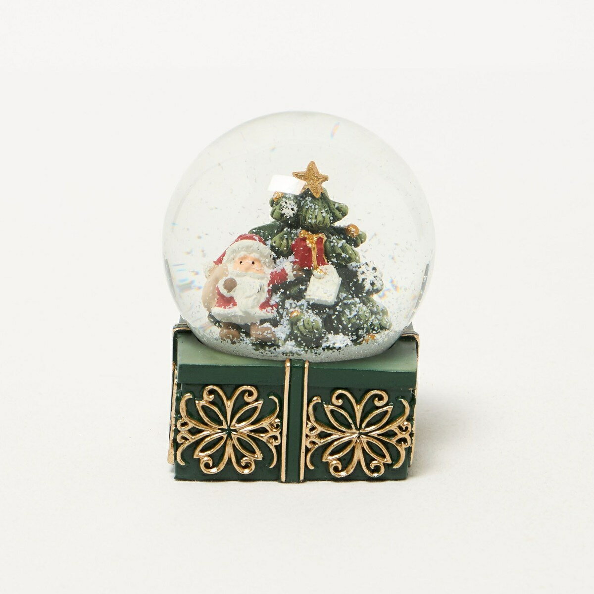 ＜COLOR AND SEASONS＞サンタ ギフトボックス スノードーム 65mm／ビューティー＆ユース ユナイテッドアローズ（BEAUTY＆YOUTH）