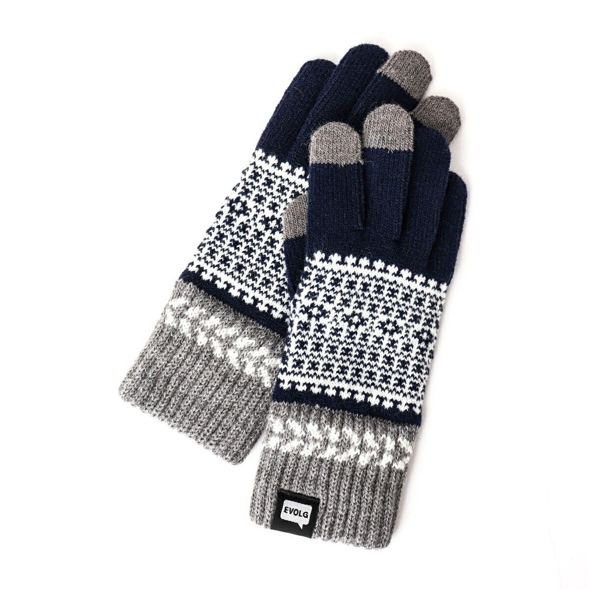 【EVOLG/エヴォログ】FLEUR ニットグローブ LET2365／ノーリーズ グッドマン（NOLLEY’S goodman）