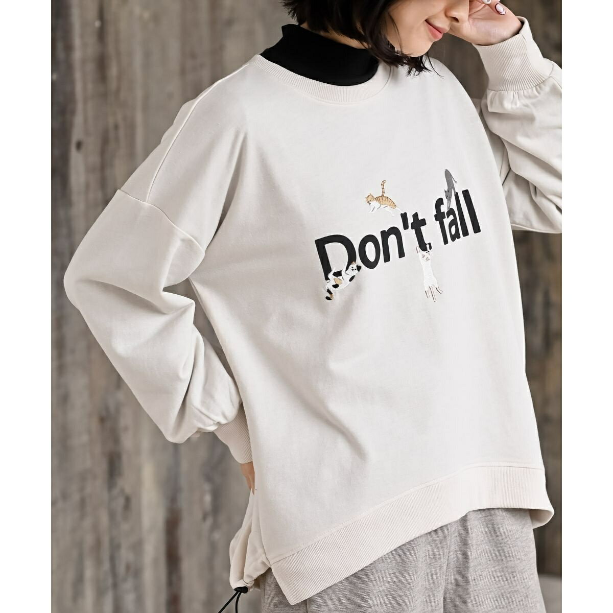 Don’t fallキャット裏毛プルオーバー／アール・ピー・エス（r.p.s）