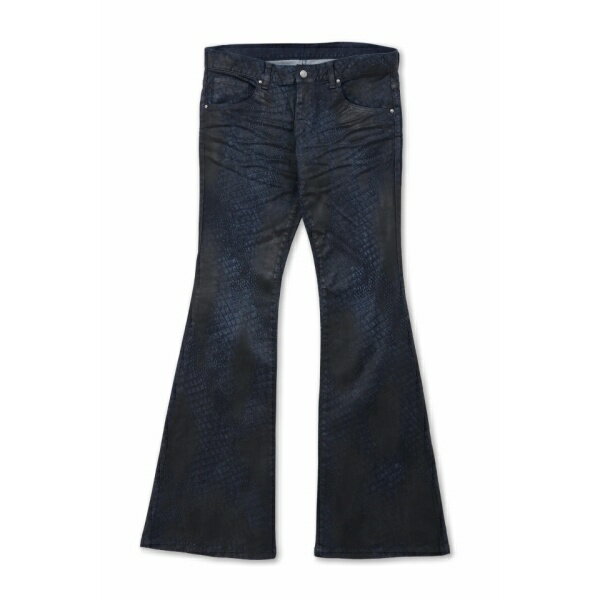 TORNADO MART∴クロコダイルコーティングベルボトム／トルネードマート（TORNADO MART）