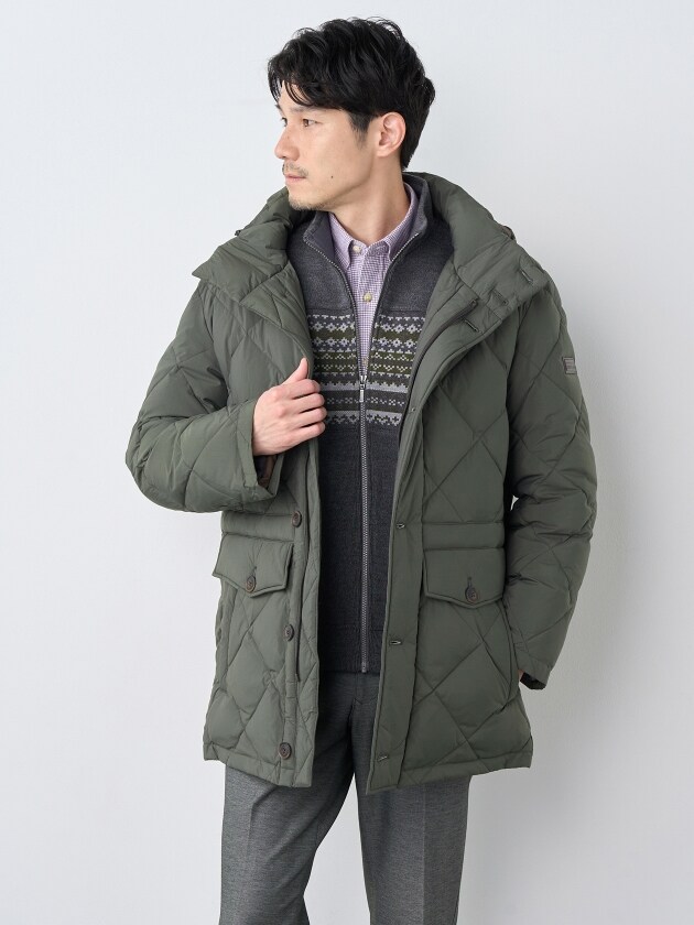 ナイロンワッシャーダウンジャケット／エレメント オブ シンプルライフ（element of SIMPLE LIFE）