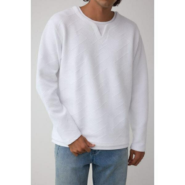 ジオメトリック柄トップス／アズー