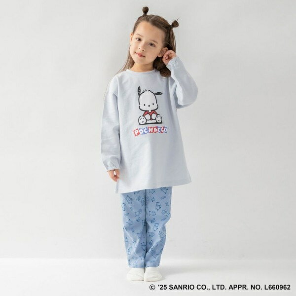 【WEB限定/DRC/サンリオキャラクターズ】長袖ルームウェア・こども／ブランシェス（branshes）