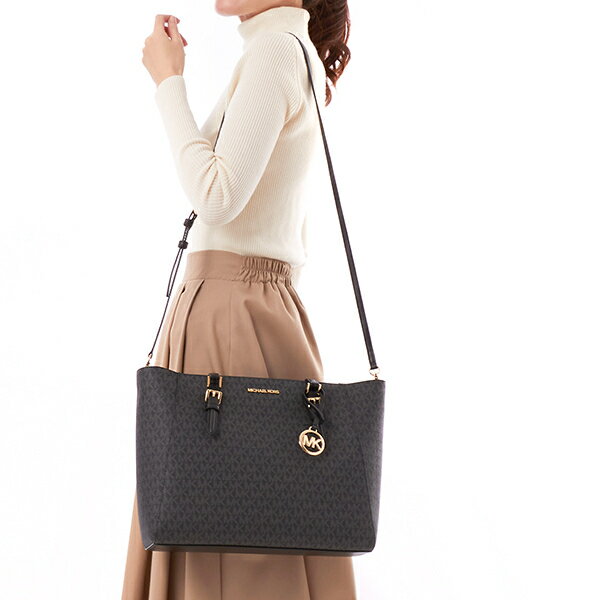 CHARLOTTE 3 IN 1 トート ラージ - MKシグネチャー／マイケル・コース（Michael Kors）