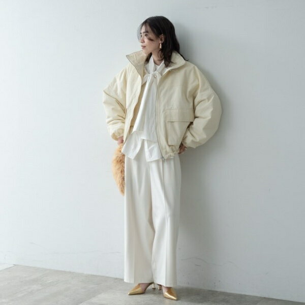 ビッグポケット中綿フォルムコート／ギャレスト（GALLEST）