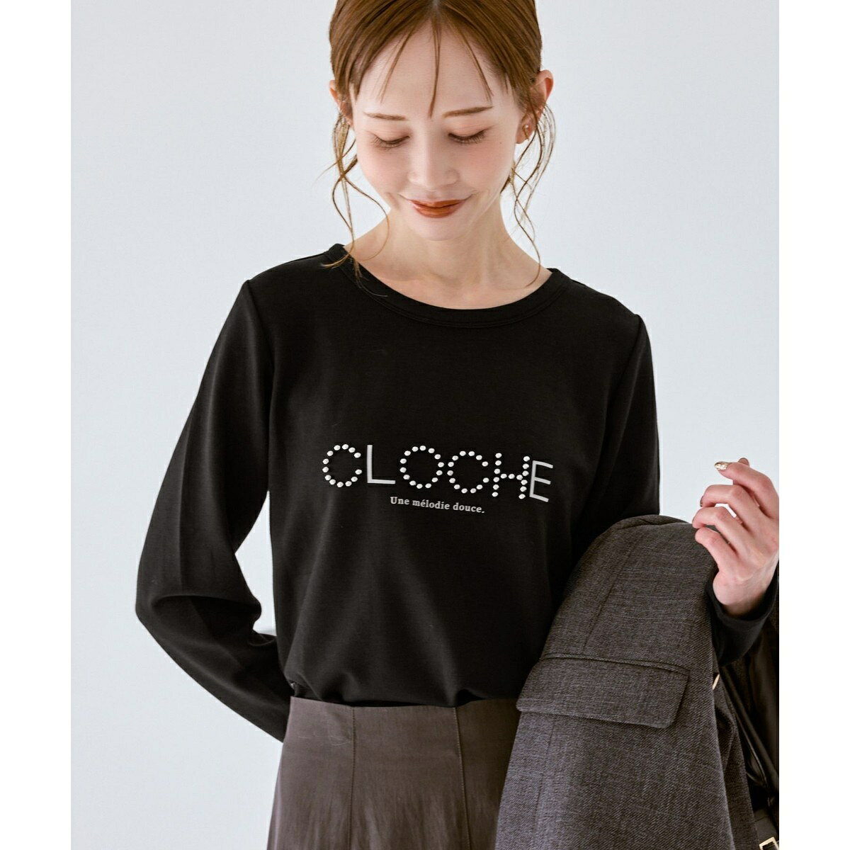 【emur/エミュール】サーモジャージロゴプルオーバー／ロペピクニック（ROPE' PICNIC） 0101marui-13077688 丸井(マルイ)楽天市場店 サンプル画像2