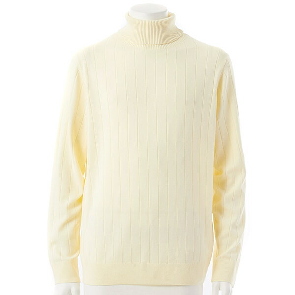 【TRANSITION×G-STAGE】G-STAGE別注ワイドリブ編み タートルネックニット／トランジション（TRANSITION）