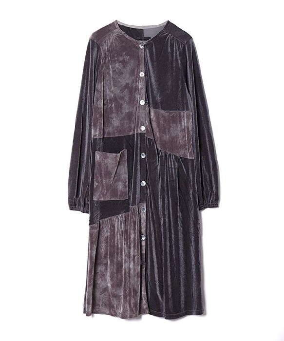 【大きいサイズ】大活躍の落ち感ベロアOP／アズノゥアズオオラカ（AS KNOW AS olaca）