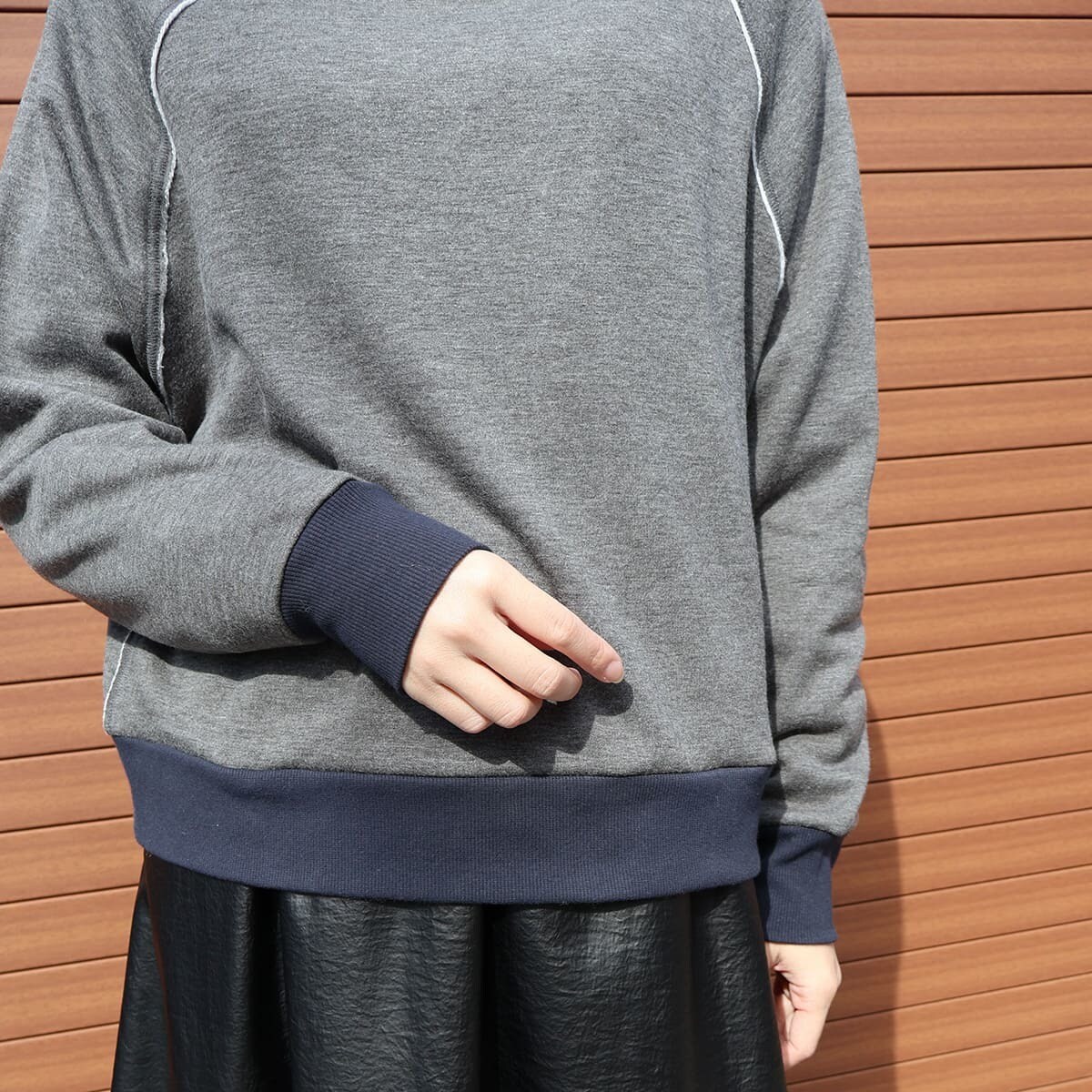 【etre relie】ソフトサーモ裏起毛ハイネックプルオーバー／エトレリー（etre relie）