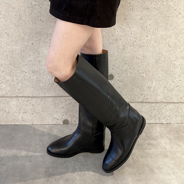 ロングインヒールブーツ／アポム（APOM）