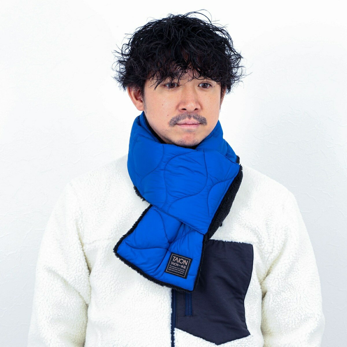 【TAION / タイオン】MILITARY R/S DOWN SCARF SOFT SHELL 1／ノーリーズ グッドマン（NOLLEY’S goodman）