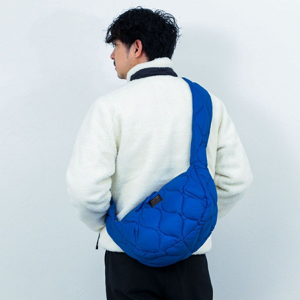 【TAION / タイオン】MILITARY BANANA SHOULDER DOWN BAG M／ノーリーズ グッドマン（NOLLEY’S goodman）