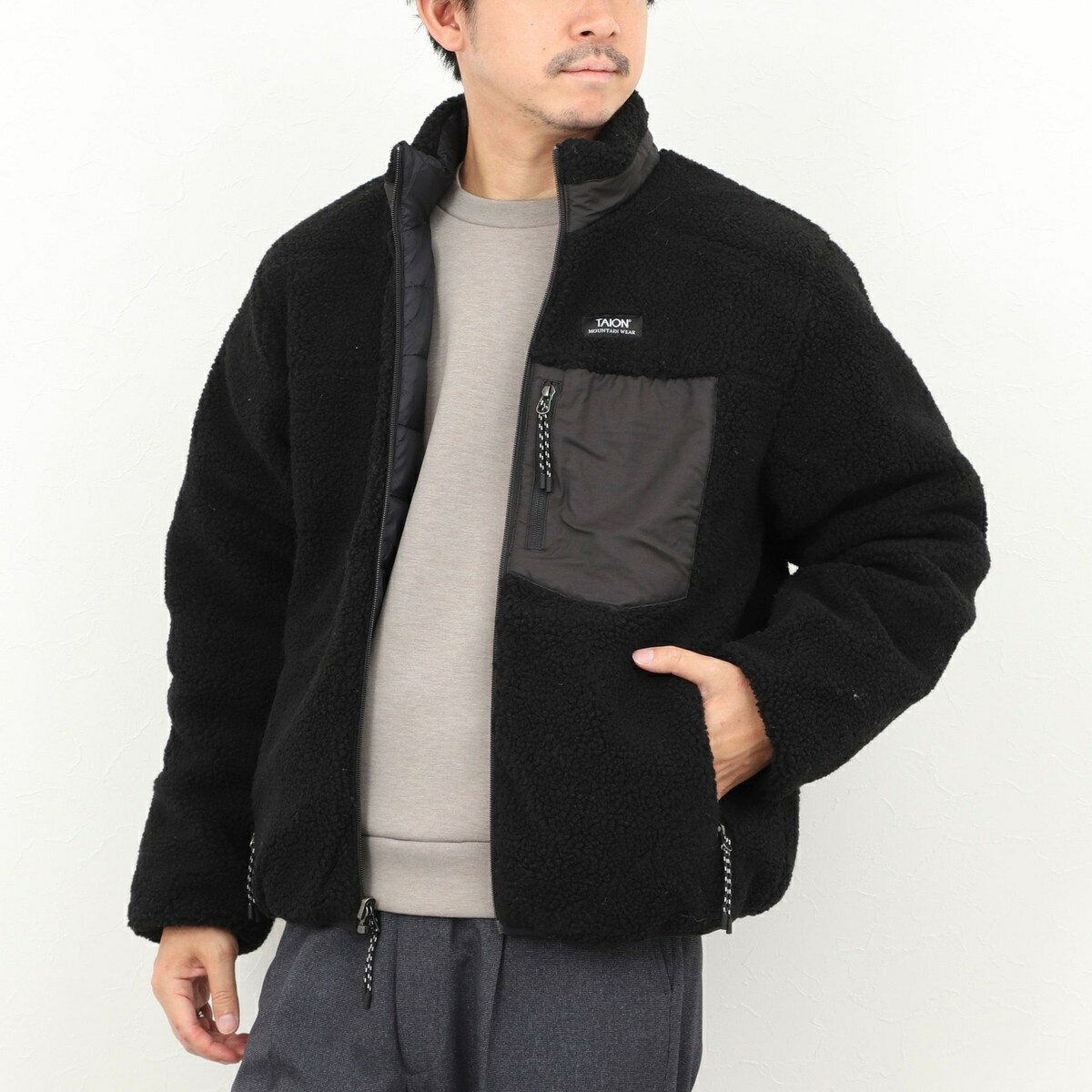 【TAION/タイオン】DOWN×BOA REVERSIBLE HI NECK JKT 25AW／ノーリーズ グッドマン（NOLLEY’S goodman）