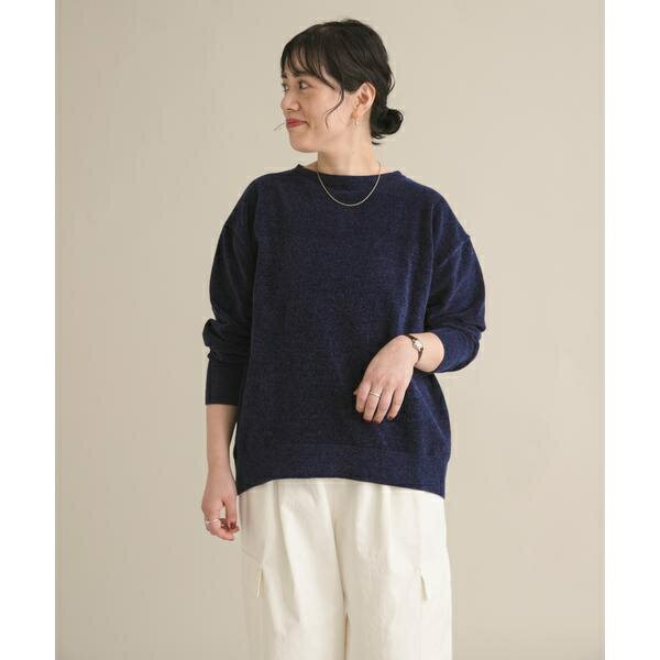 『スタッフ企画』モールヤーンボートネックニット／アーバンリサーチ ドアーズ（URBAN RESEARCH DOORS）