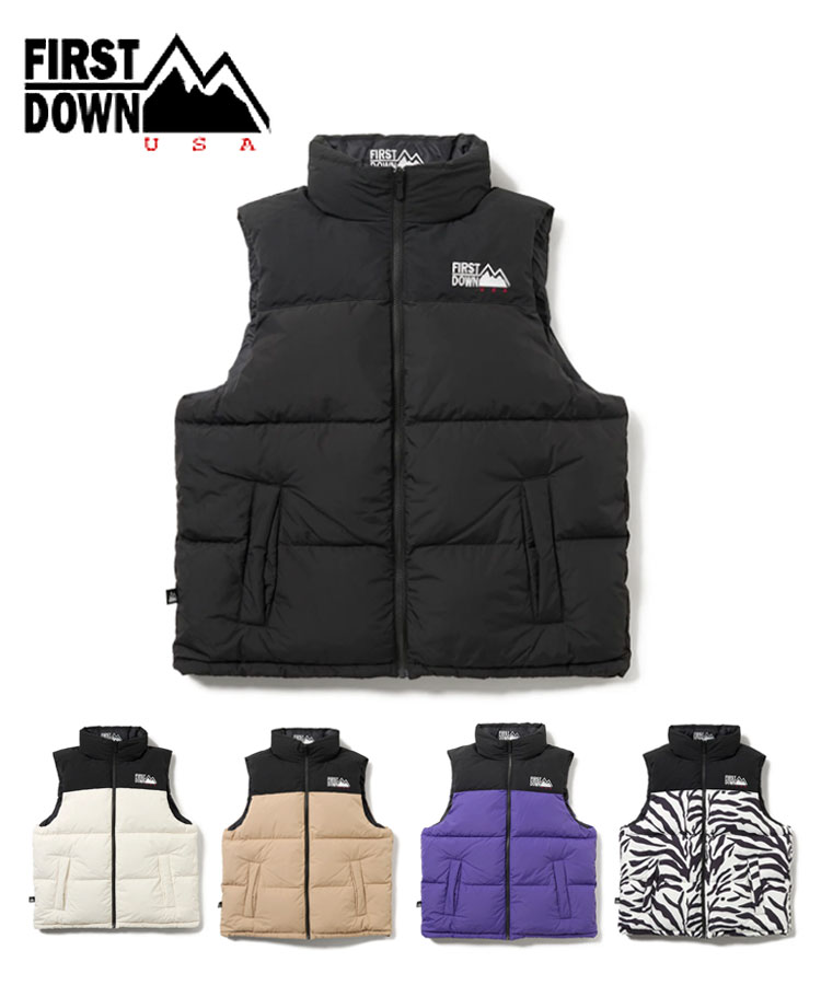BUBBLE DOWN VEST MICROFT (バブルダウンベスト マイクロフト) / 5カラー／ファーストダウン（FIRST DOWN EX）