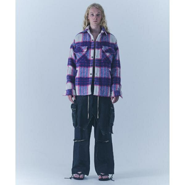 FR(13)NDS／フレンズ／Shaggy Check BLOUSON／ロイヤルフラッシュ（ROYAL FLASH）