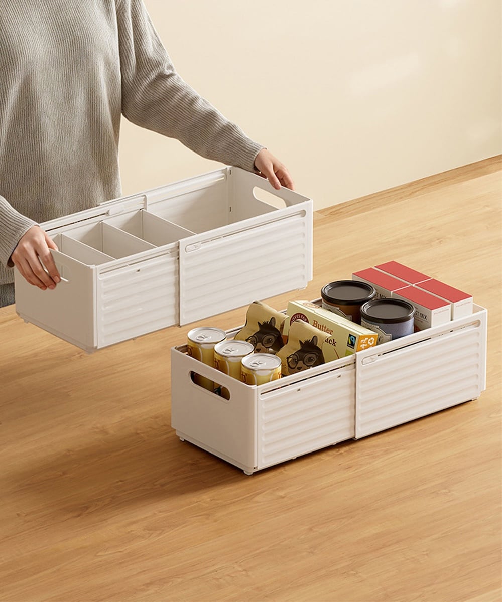 伸縮式収納ボックスケース／アイモハ（aimoha）