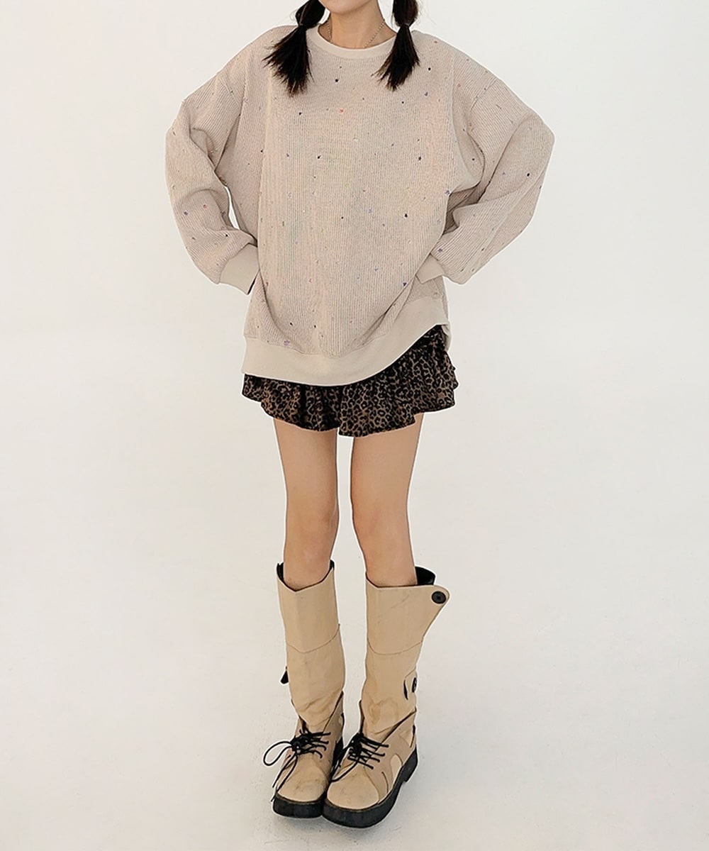 HOOK for girls　ダメージニットプルオーバー／フック（HOOK）