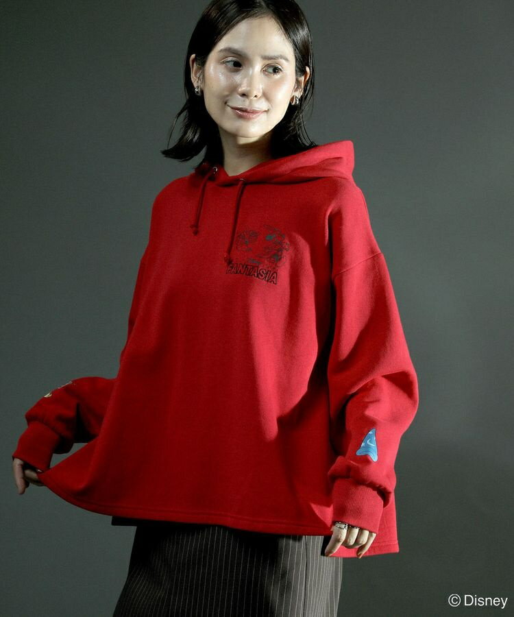 FANTASIA／ワンポイントプリントパーカー／グリーンパークス（Green Parks）