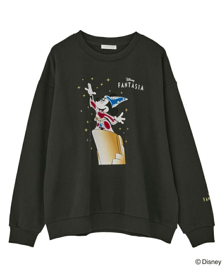 FANTASIA／フロッキープリントスウェット／グリーンパークス（Green Parks）