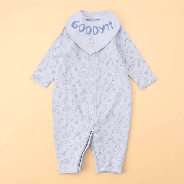 長袖ツーウェイオール・リバーシブルスタイの入ったギフトセット(60-80cm)／コムサイズム（COMME CA ISM）