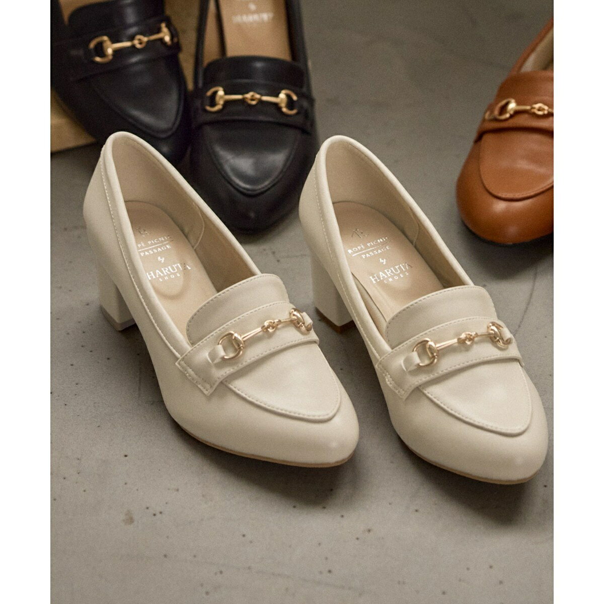 ROPE' PICNIC PASSAGE byHARUTA/ヒールアップローファー／ロペピクニックパサージュ（ROPE' PICNIC PASSAGE） 0101marui-13083508 丸井(マルイ)楽天市場店 サンプル画像3