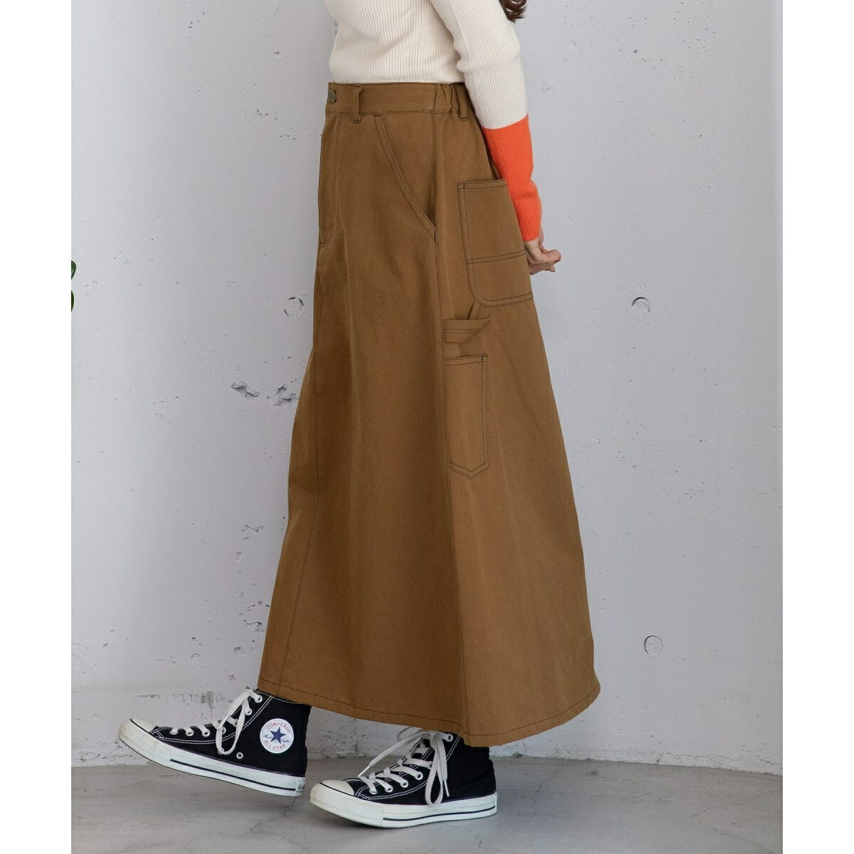 ペインタースカート／プードゥドゥ（POU DOU DOU）